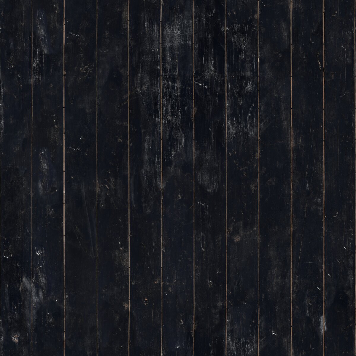 Black Painted Planks Texture