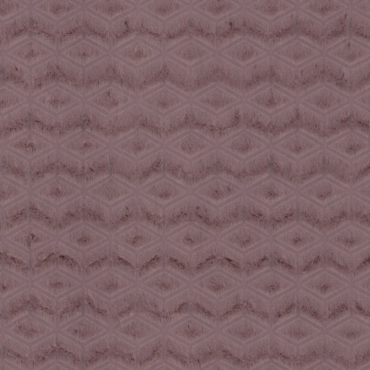 Faux Fur Geometric Texture