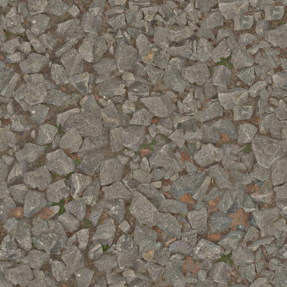 Gray Rocks Texture