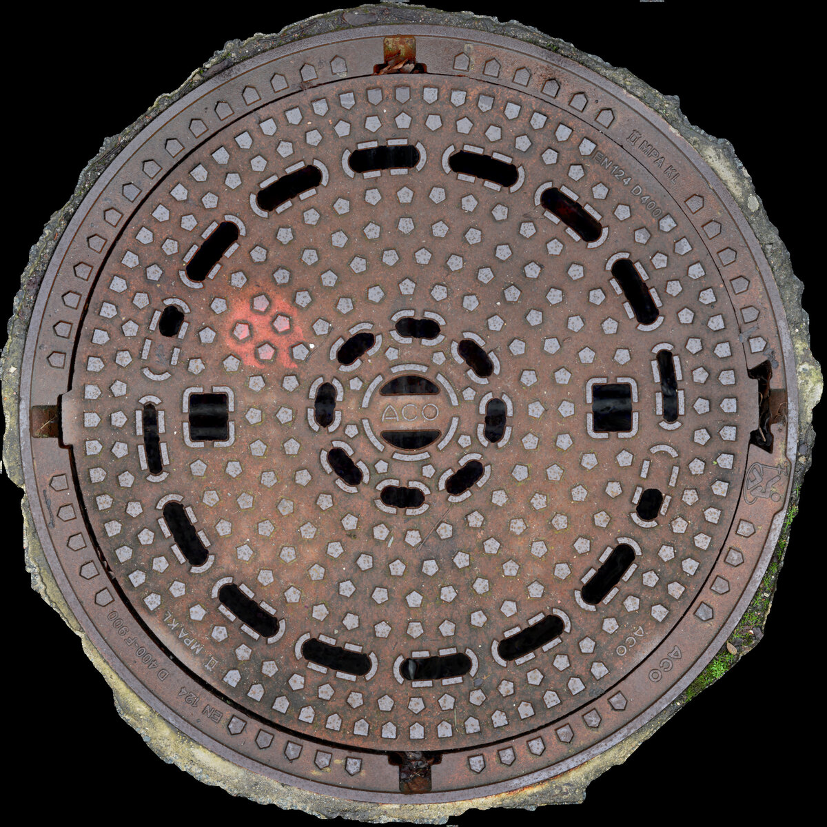 Manhole Cover 005 Texture
