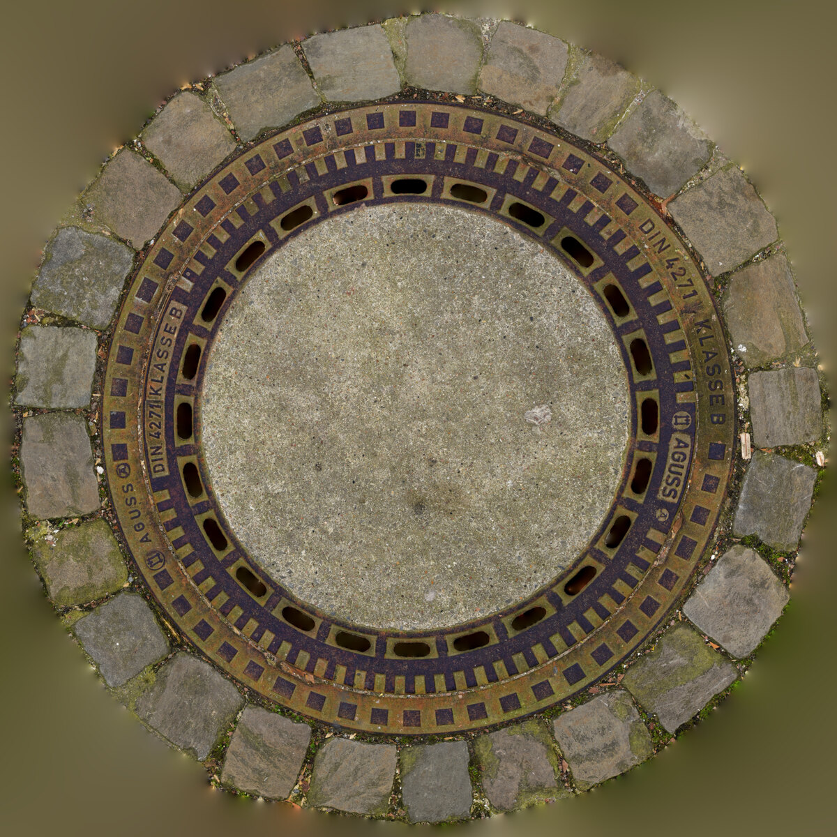Manhole Cover 010 Texture