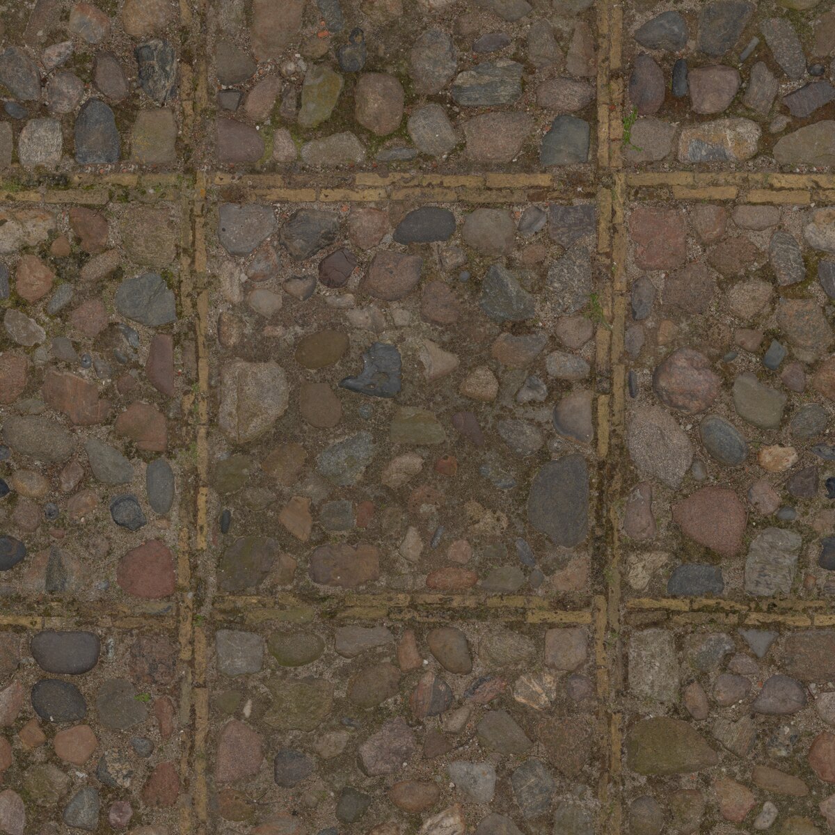 Patterned Cobblestone 02 Texture