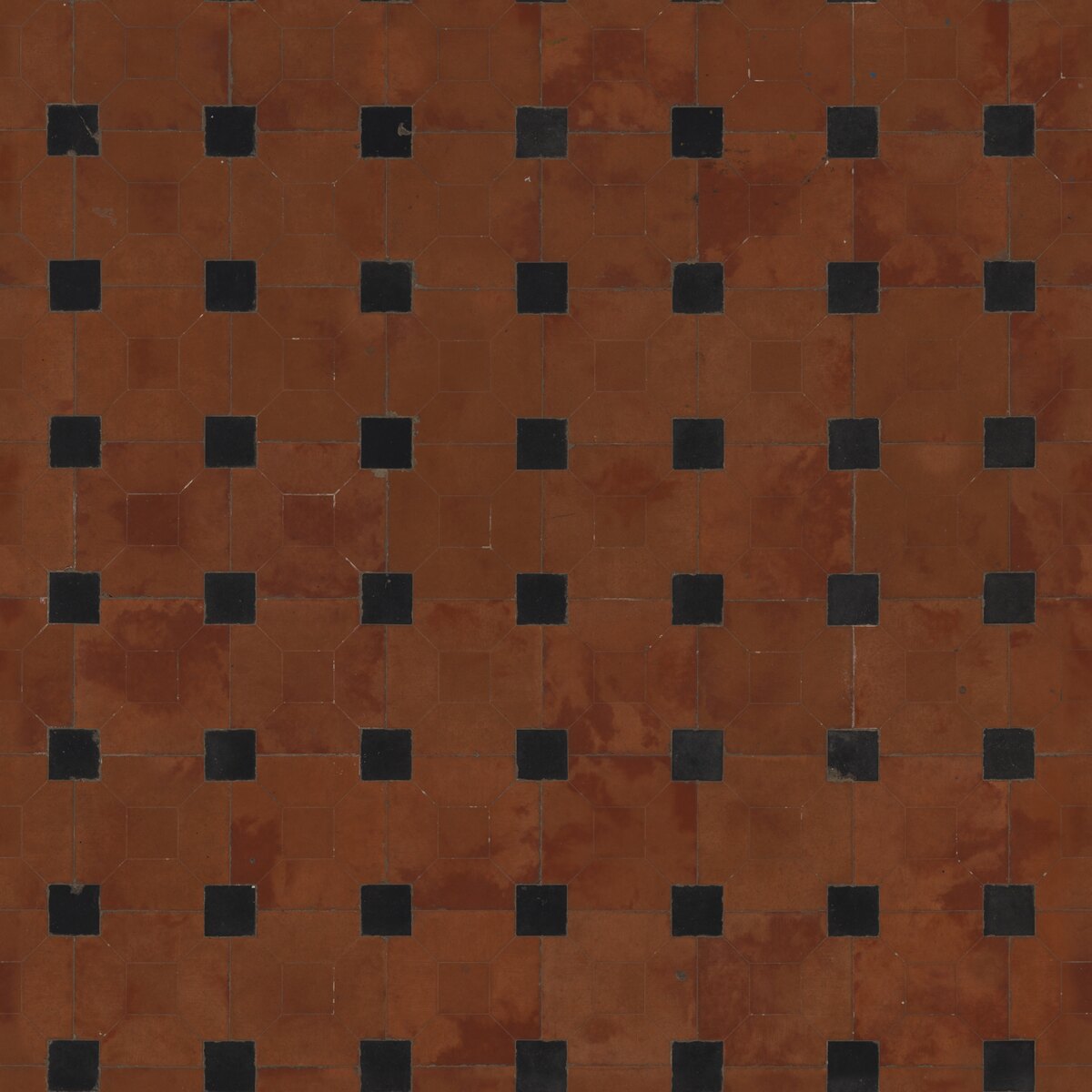 Patterned Terracotta Tiling Texture