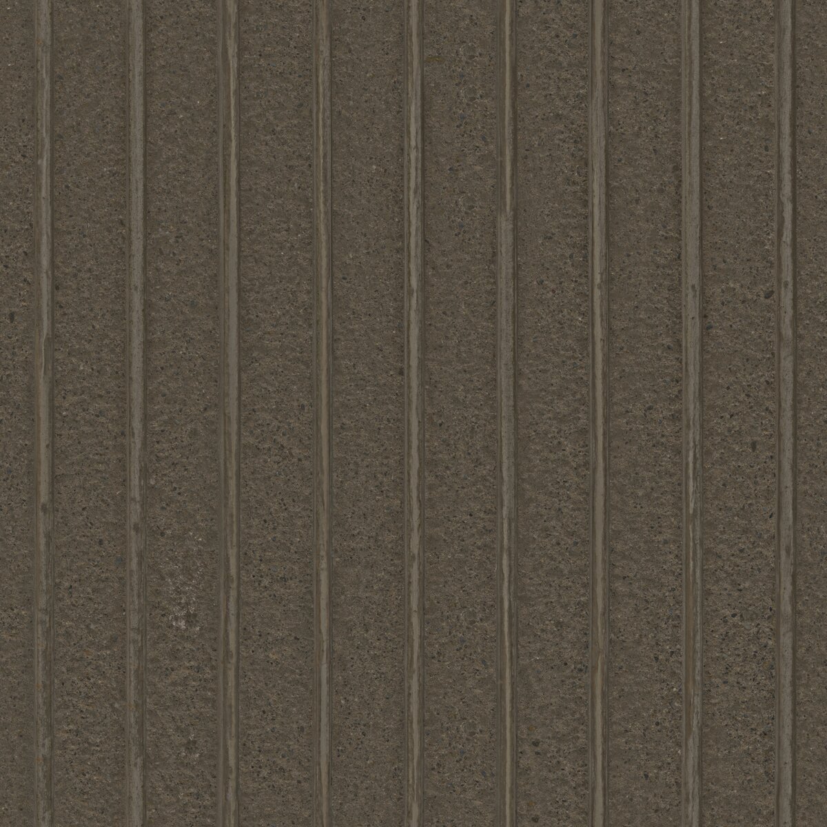 Ribbed Concrete Wall Texture