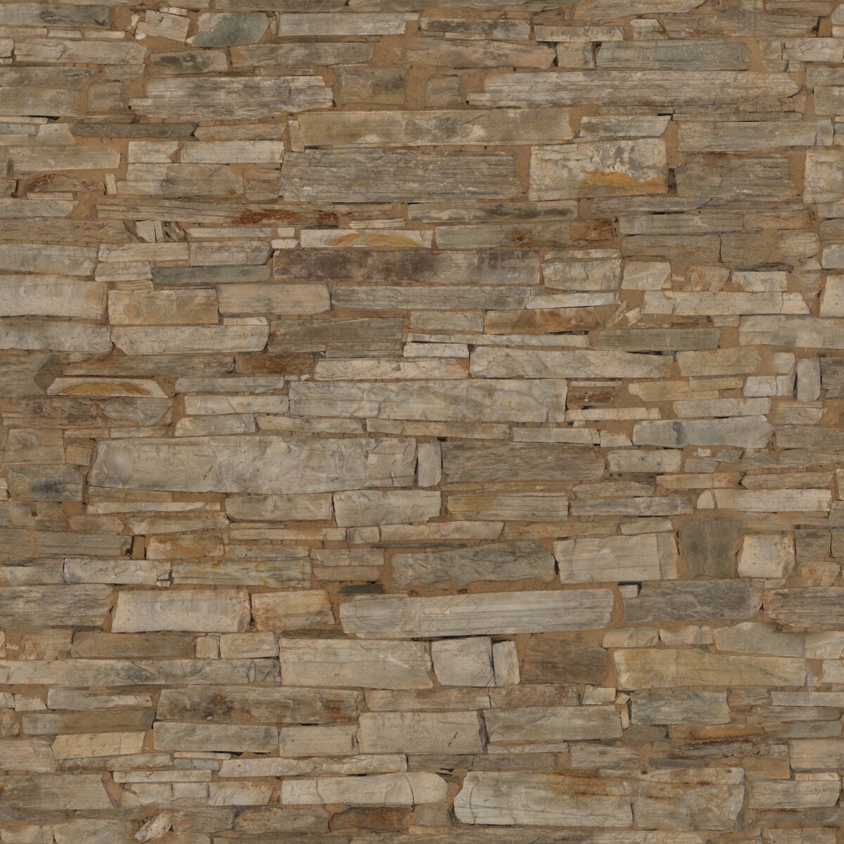 Rustic Stone Wall 02 Texture