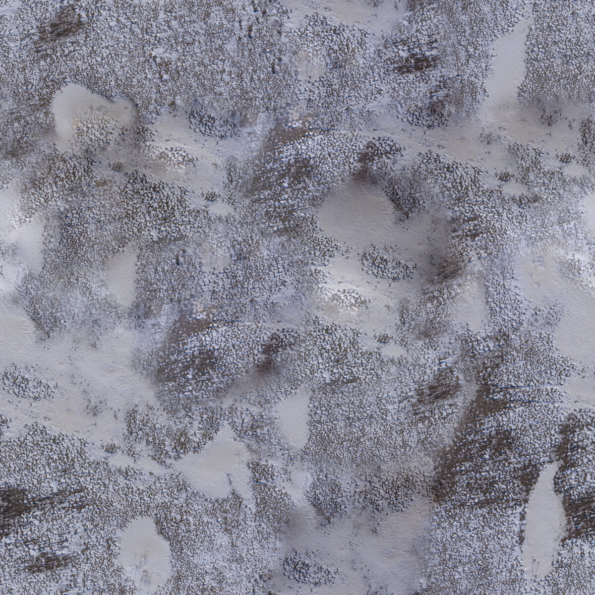 Snow Field Aerial Texture
